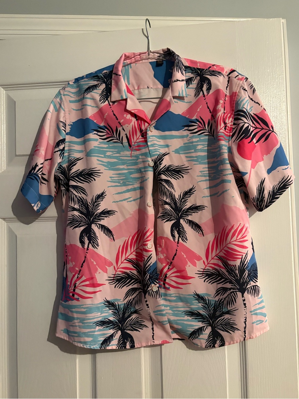 Boys Hawaiian style button down shirt